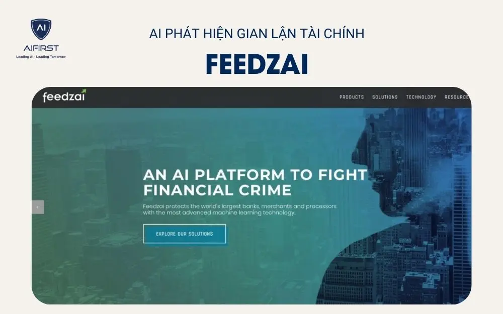 AI phát hiện gian lận tài chính Feedzai