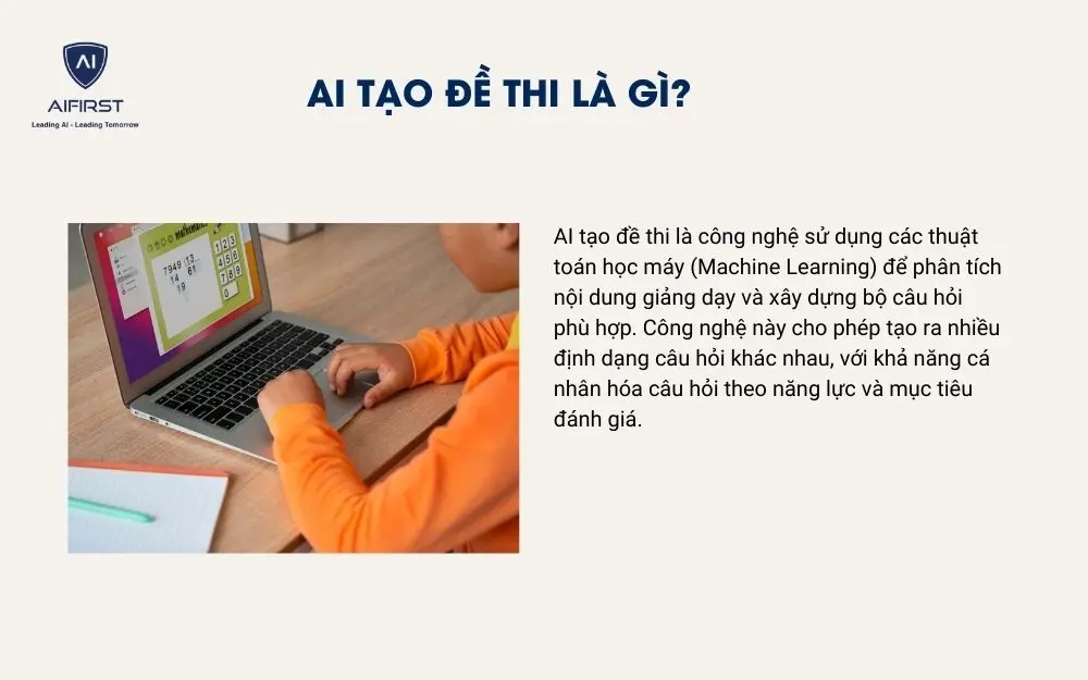 AI tạo đề thi với nhiều định dạng câu hỏi khác nhau