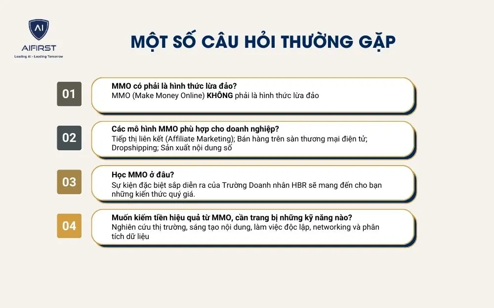 4 câu hỏi thường gặp khi tham gia MMO