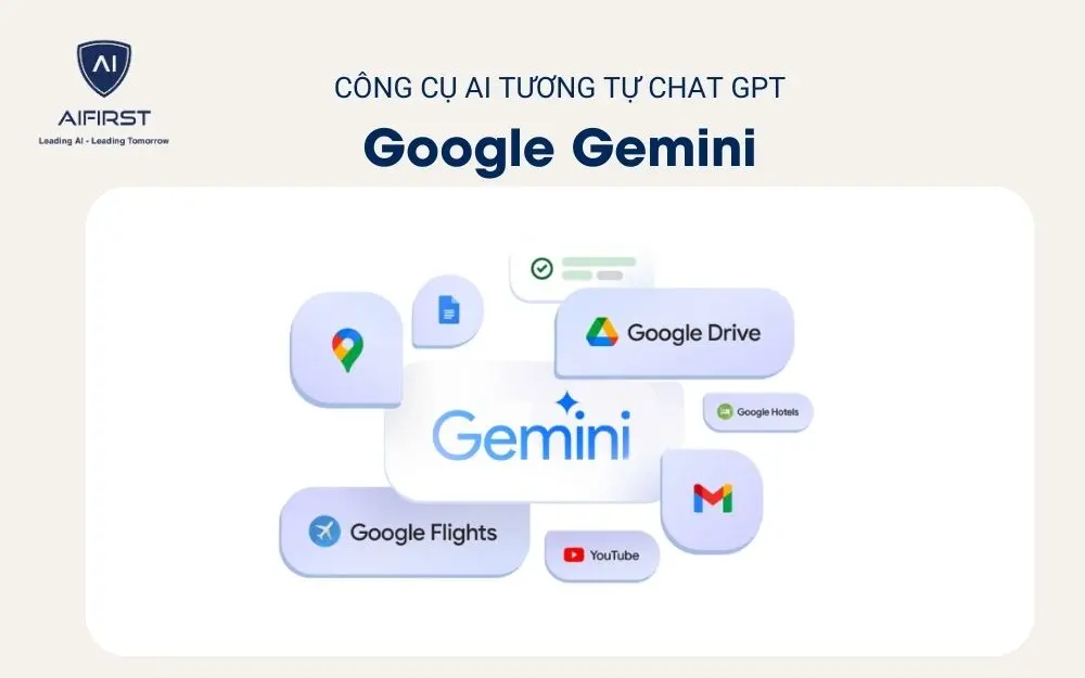 Công cụ AI tương tự Chat GPT - Google Gemini