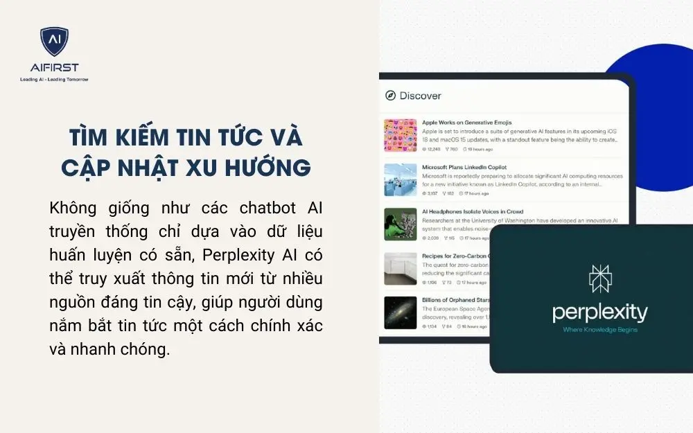 Tìm kiếm tin tức và cập nhật xu hướng