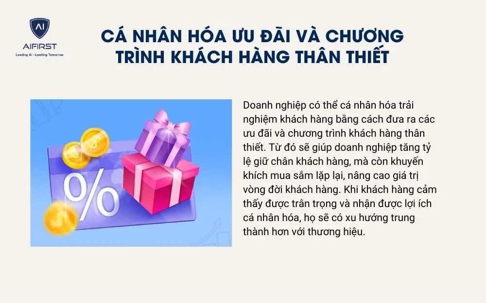 Cá nhân hóa ưu đãi và chương trình khách hàng thân thiết