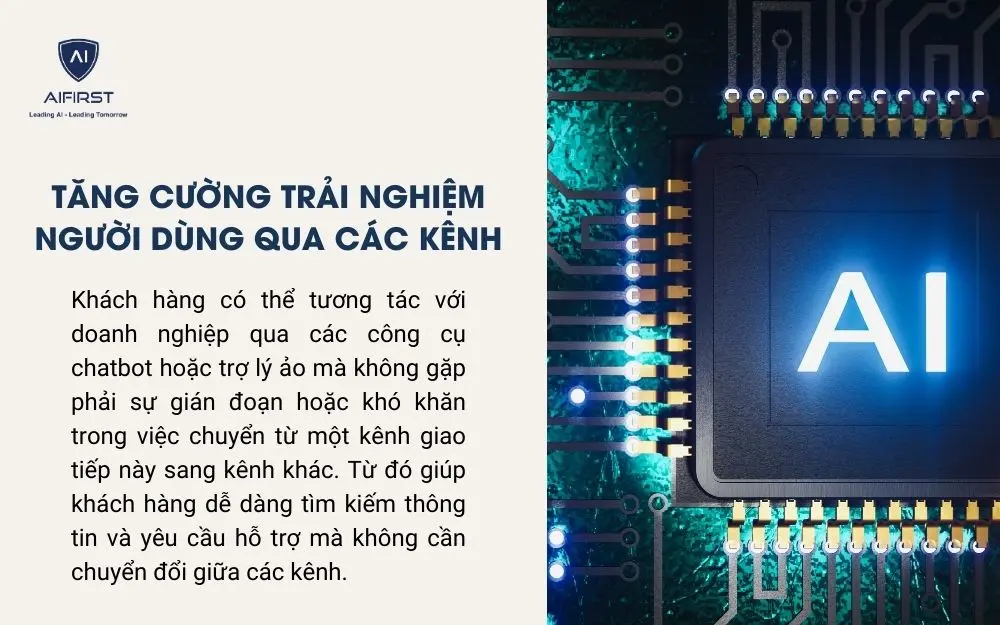 Tăng cường trải nghiệm người dùng qua các kênh