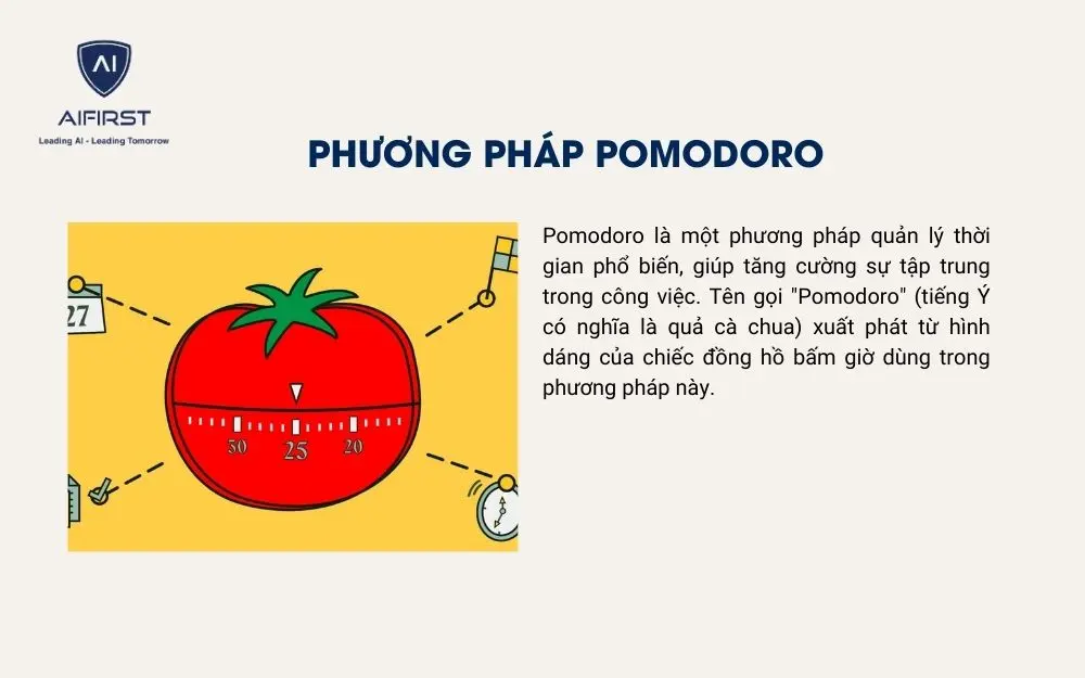 Phương pháp “quả cà chua” Pomodoro