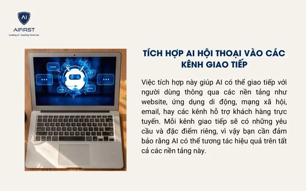 Tích hợp AI hội thoại vào các kênh giao tiếp