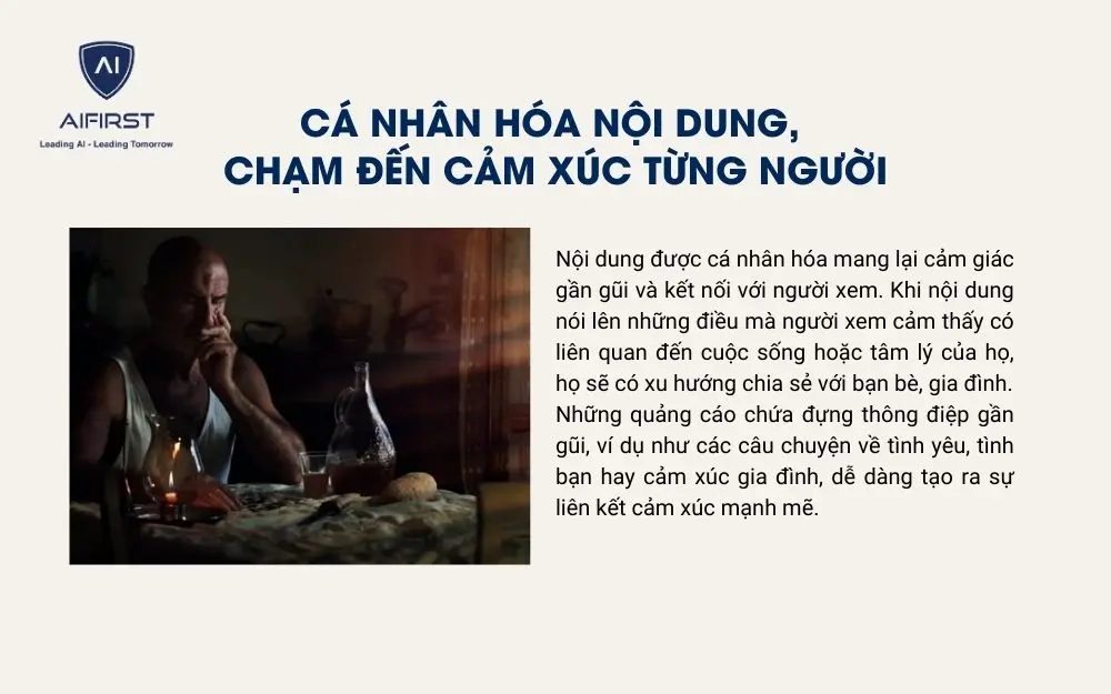 Chia sẻ nội dung chạm đến cảm xúc người xem