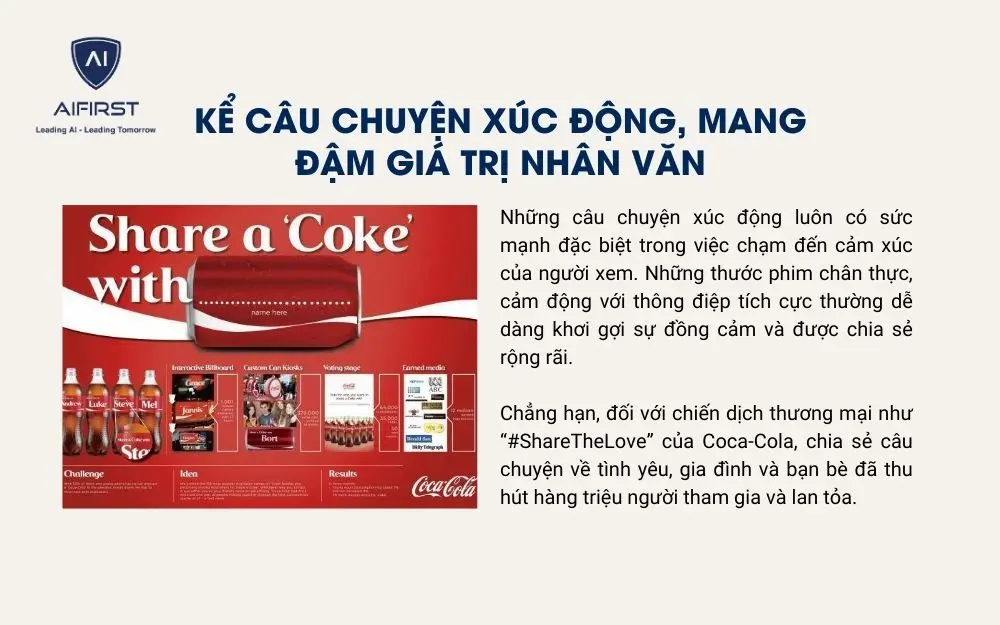 Kể các câu chuyện mang đậm giá trị nhân văn