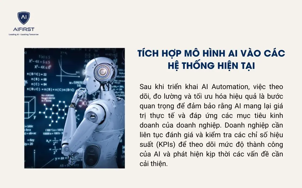 Tích hợp mô hình AI vào các hệ thống hiện tại