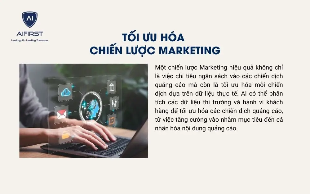 AI phân tích dữ liệu về hành vi khách hàng giúp đề xuất chiến lược Marketing
