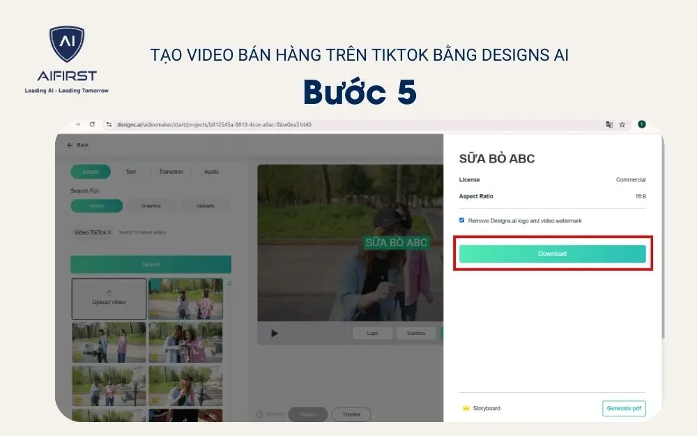 Bấm “Download” để tải về thiết bị