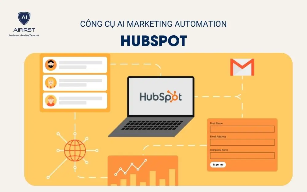Công cụ AI Marketing Automation - HubSpot