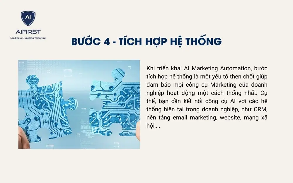 Xem xét khả năng tích hợp của công nghệ AI với các hệ thống sẵn có