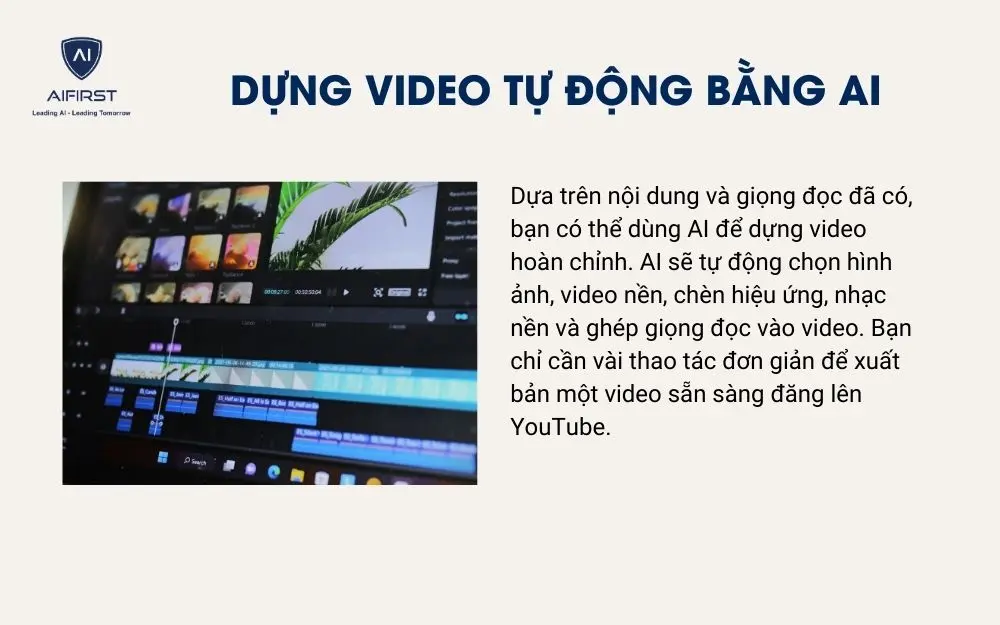 Dựng video tự động bằng AI