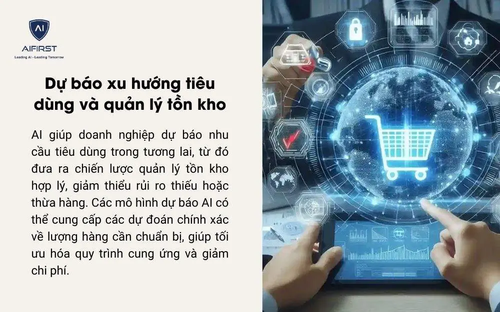 Hỗ trợ nghiên cứu và phân tích để đưa ra xu hướng tiêu dùng