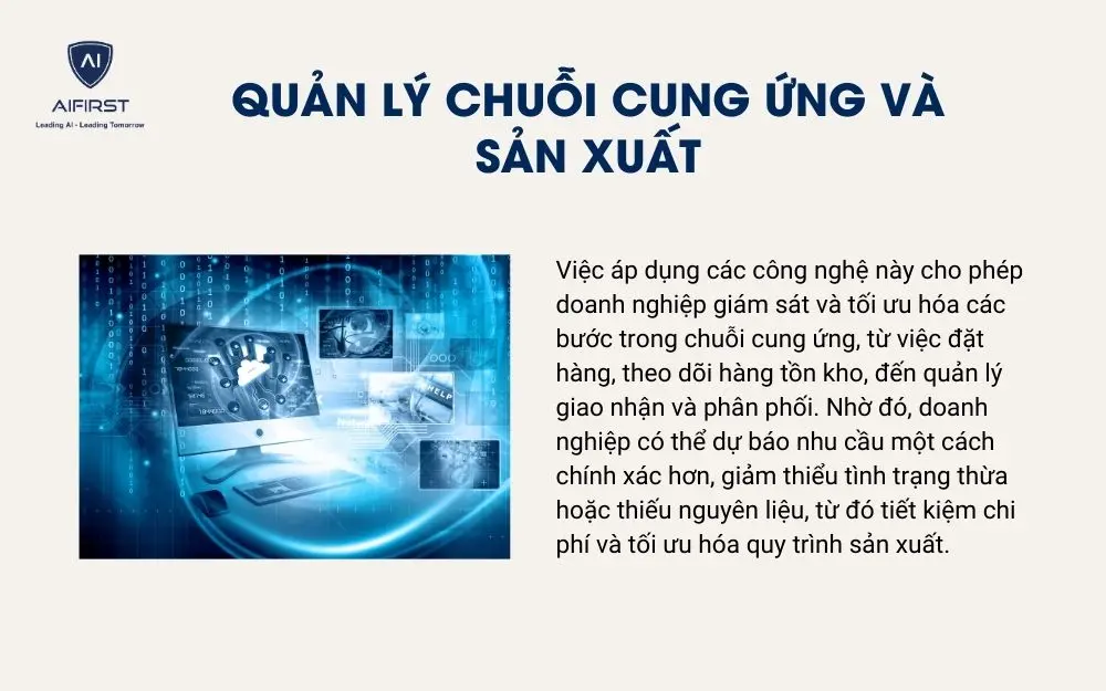 Quản lý chuỗi cung ứng và sản xuất