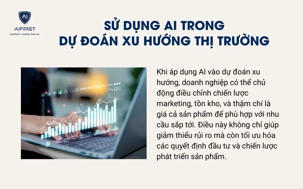 Sử dụng AI trong dự đoán xu hướng thị trường