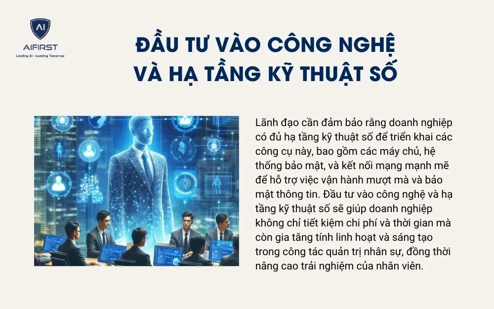 Đầu tư vào công nghệ và hạ tầng kỹ thuật số