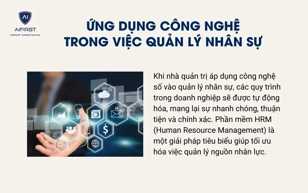 Ứng dụng công nghệ trong việc quản lý nhân sự