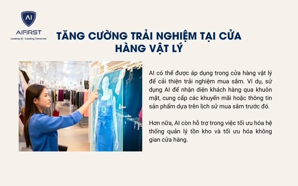 Tạo trải nghiệm tiện lợi tại cửa hàng vật lý