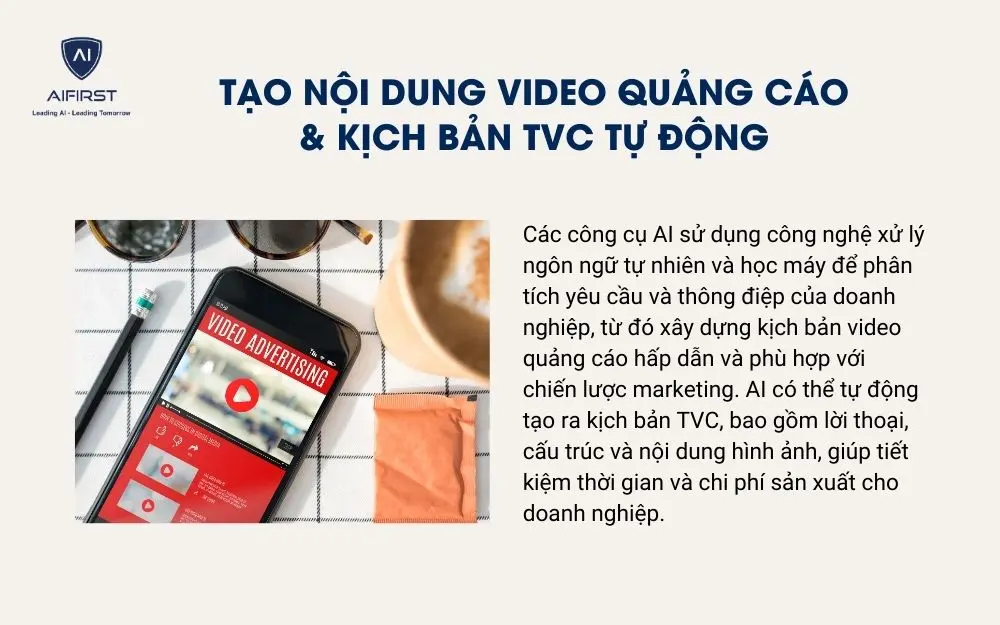 Tạo nội dung video quảng cáo & kịch bản TVC tự động