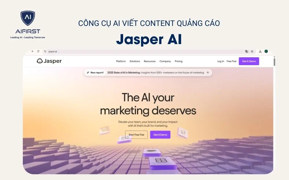 Công cụ AI viết content quảng cáo - Jasper AI