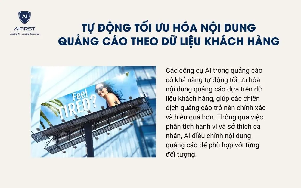 Tự động tối ưu hóa nội dung quảng cáo theo dữ liệu khách hàng