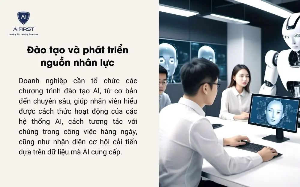 Đào tạo nhân viên cách ứng dụng AI hiệu quả