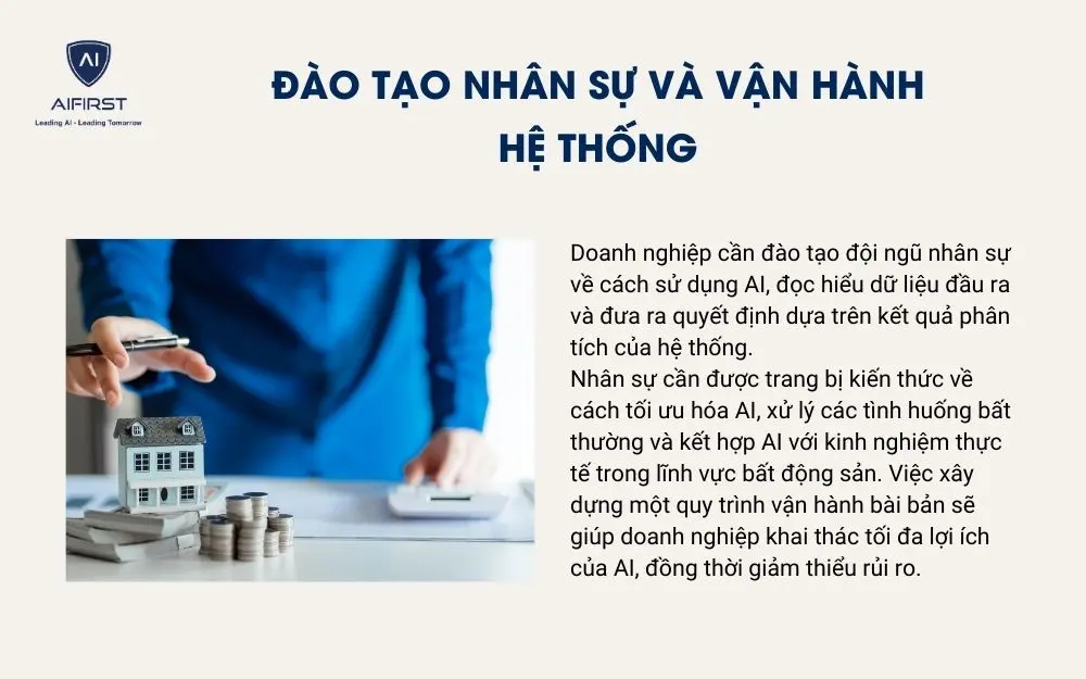 Đào tạo nhân sự và vận hành hệ thống