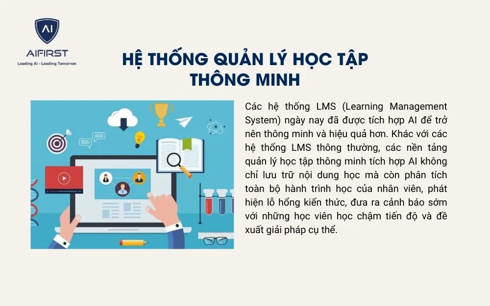 Hệ thống LMS tích hợp AI quản lý quá trình học tập hiệu quả