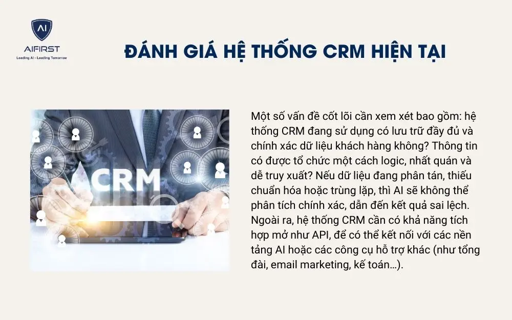 Cách triển khai AI CRM trong doanh nghiệp