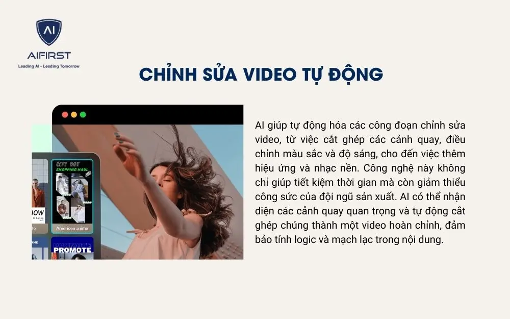 Công cụ AI tự động đề xuất chỉnh sửa video