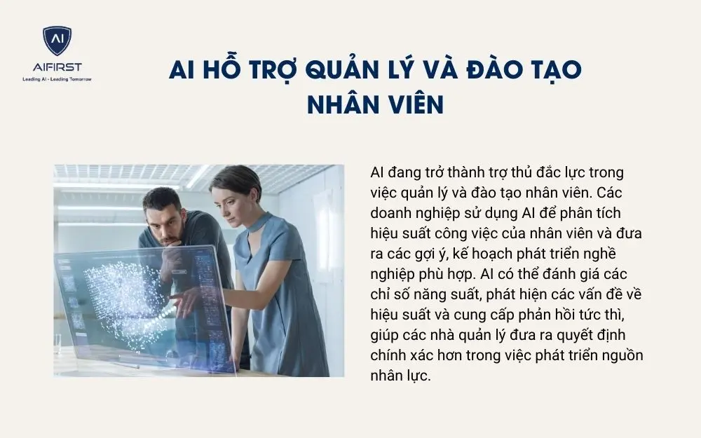 AI hỗ trợ quản lý và đào tạo nhân viên