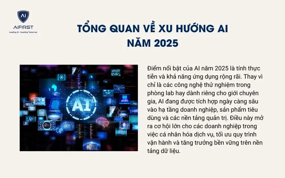 Tổng quan về xu hướng AI năm 2025