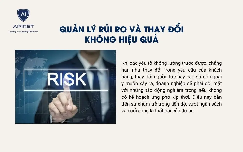 Quản lý rủi ro và các thay đổi không hiệu quả