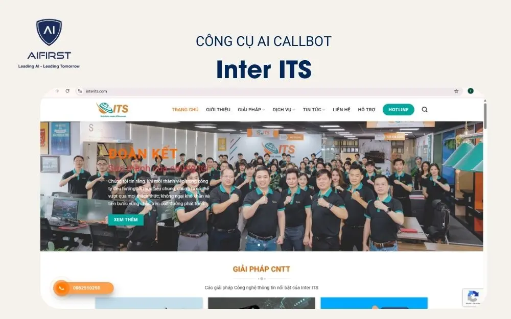 Công cụ AI Callbot - Inter ITS