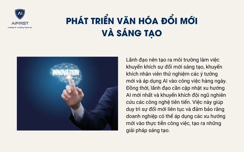Phát triển văn hóa đổi mới và sáng tạo