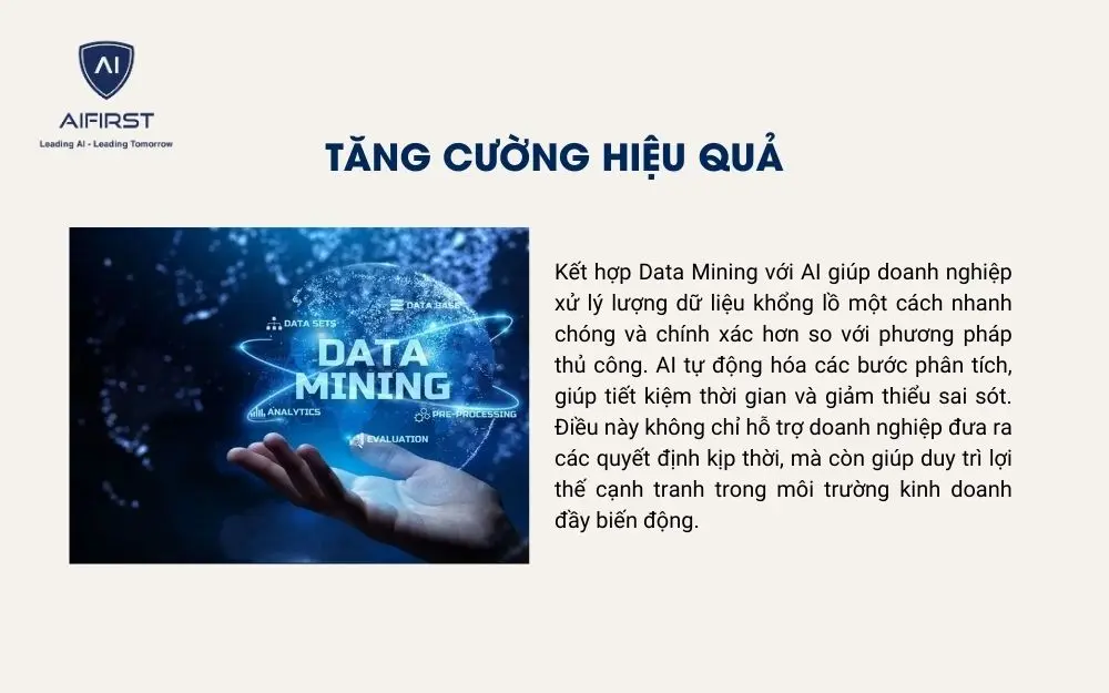 AI hỗ trợ khai phá dữ liệu hiệu quả, chính xác hơn