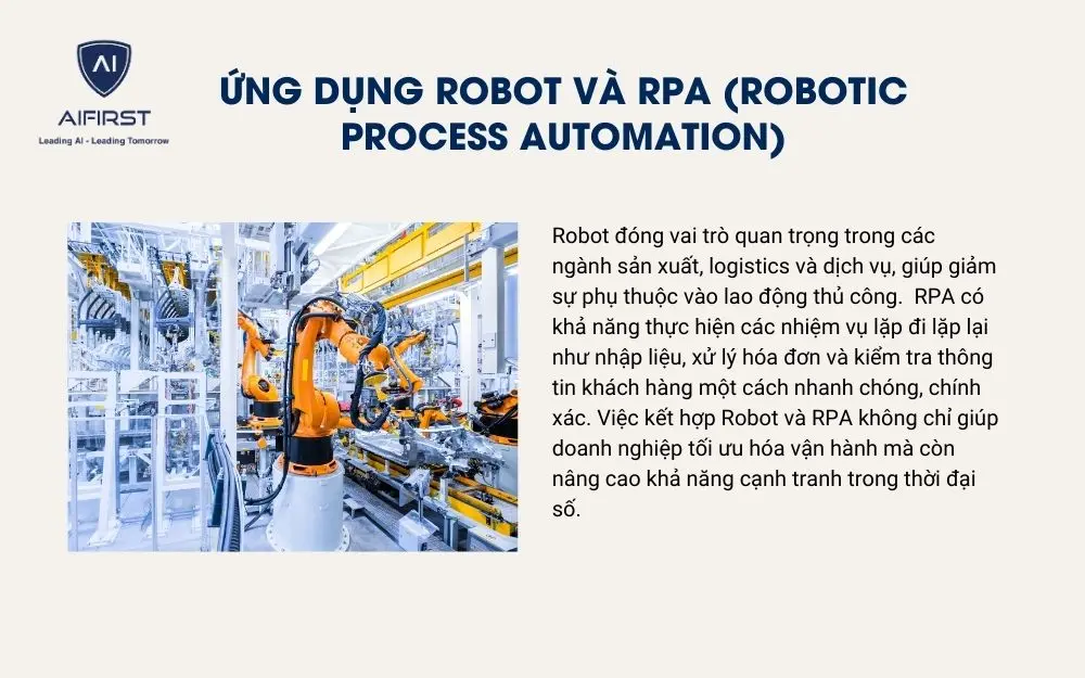 Robot và RPA trong vận hành