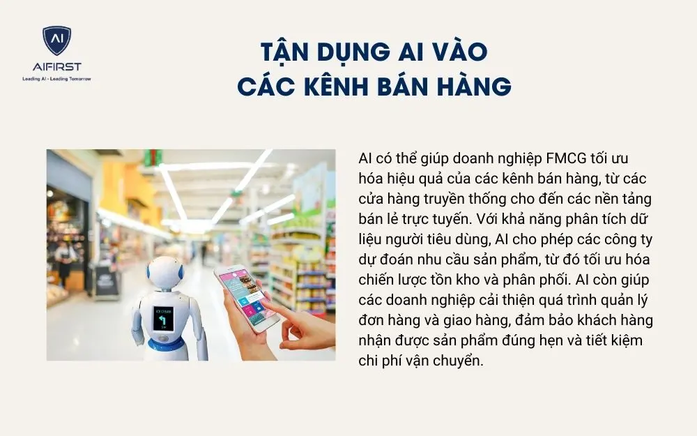 Lời khuyên cho doanh nghiệp FMCG khi triển khai AI