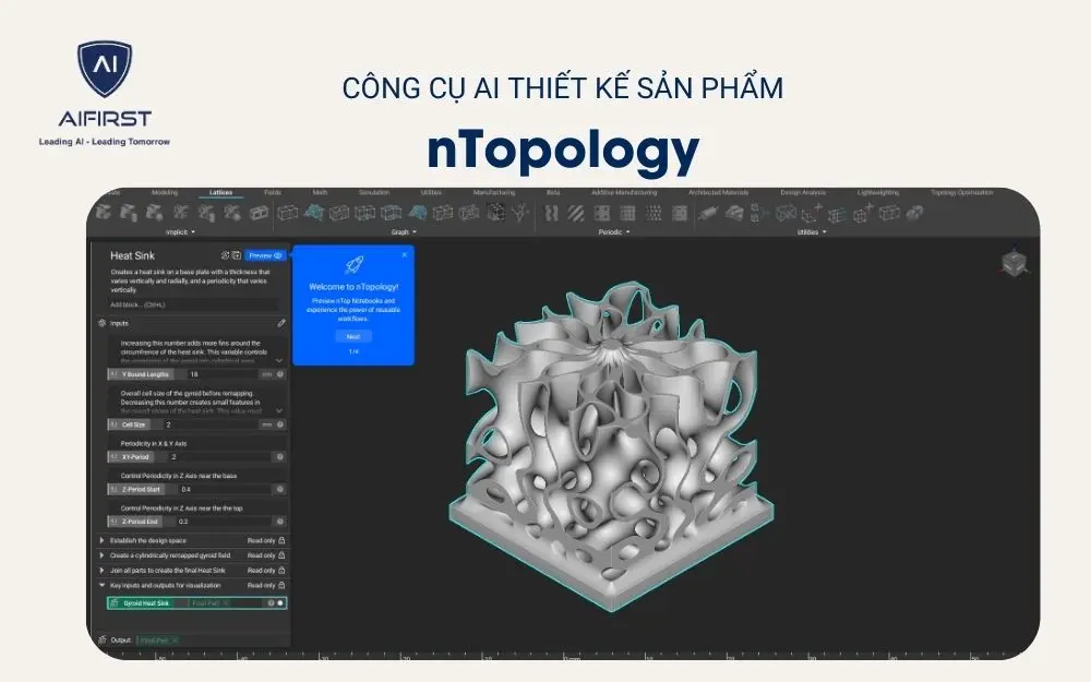 Công cụ AI thiết kế sản phẩm – nTopology