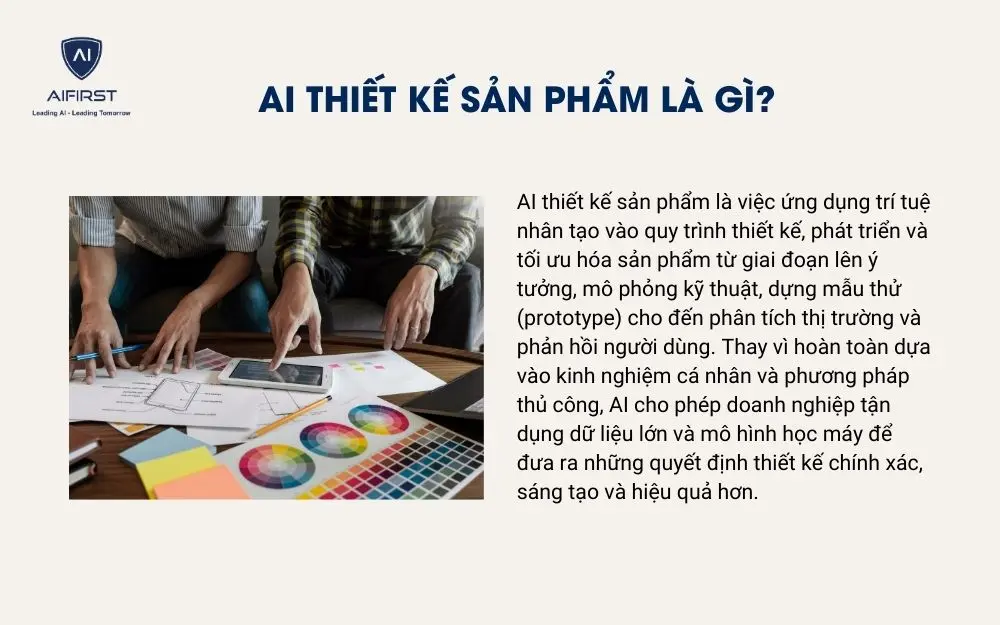 AI thiết kế sản phẩm là gì?