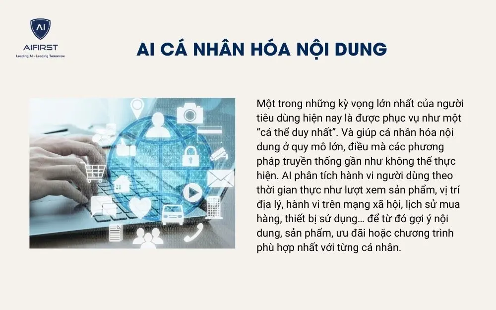 AI cá nhân hóa nội dung