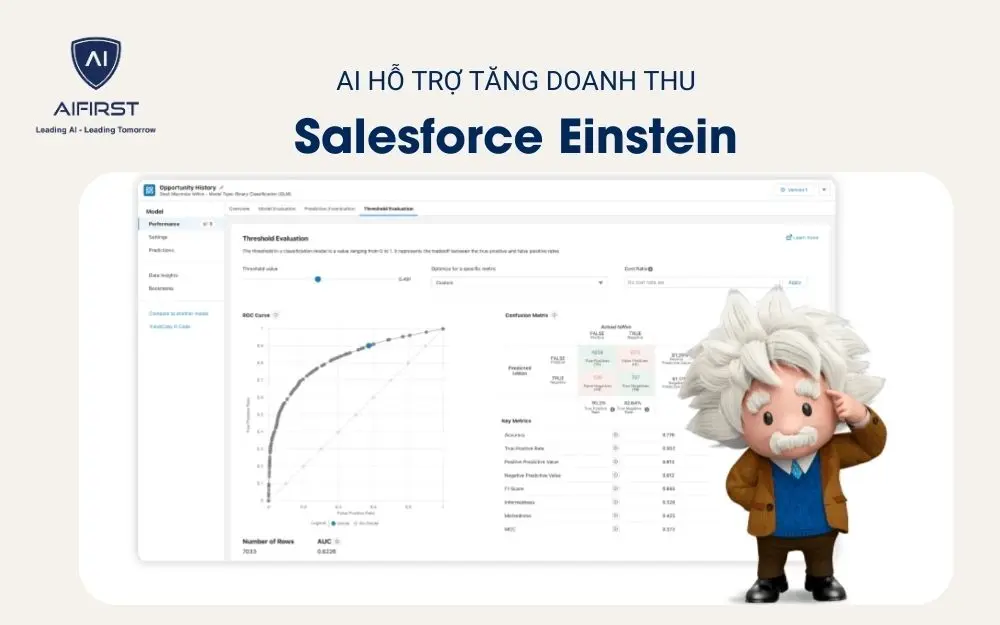 Công cụ AI hỗ trợ tăng trưởng doanh thu – Salesforce Einstein