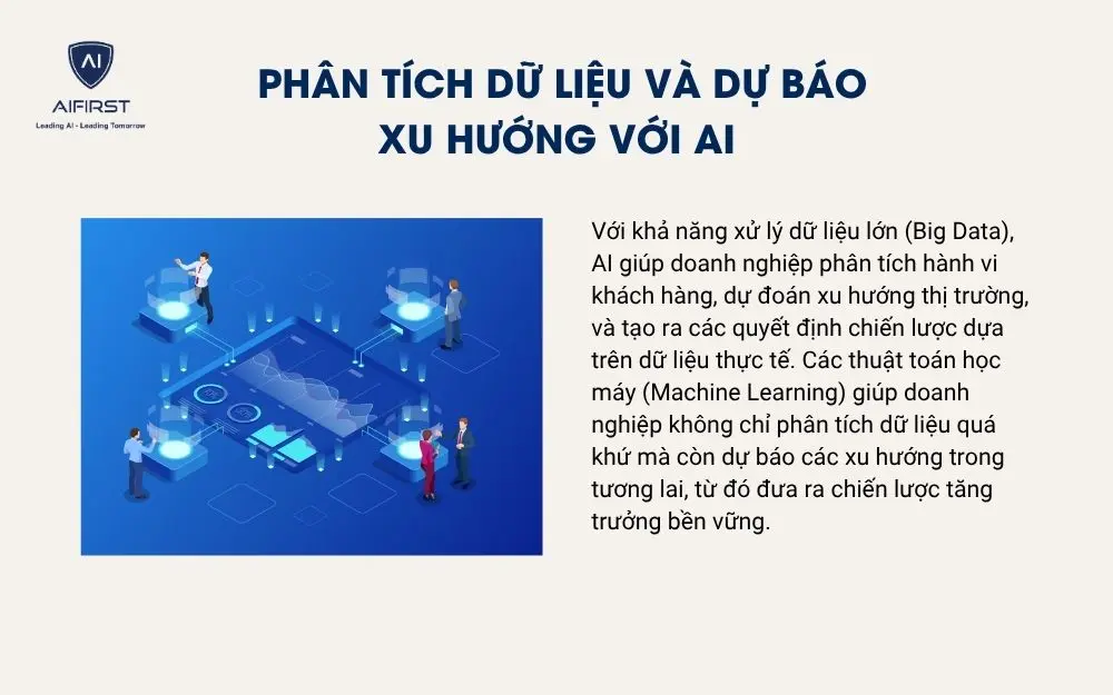 Phân tích dữ liệu và dự báo xu hướng với AI