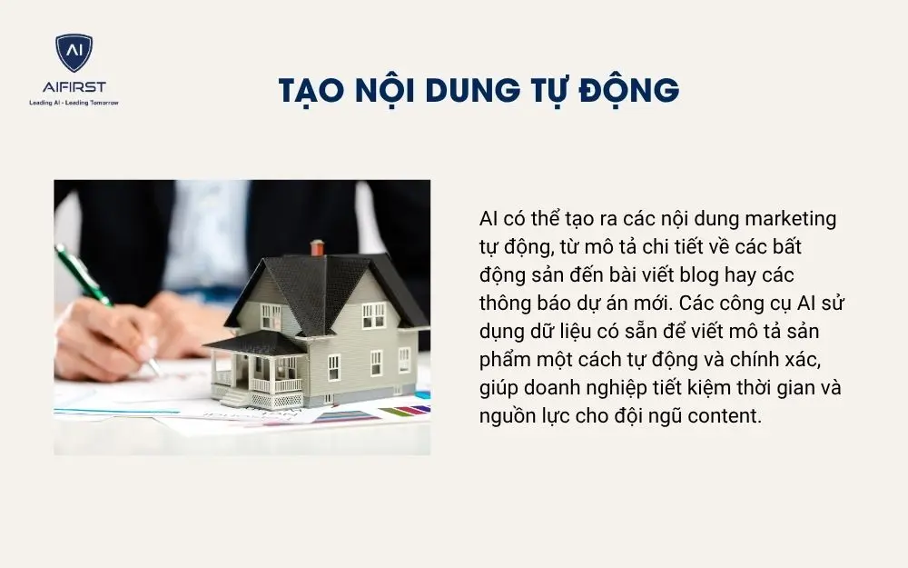 Tạo nội dung tự động
