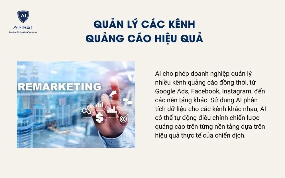 Quản lý các kênh quảng cáo hiệu quả