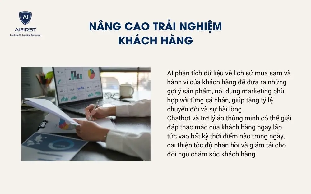 Nâng cao trải nghiệm khách hàng