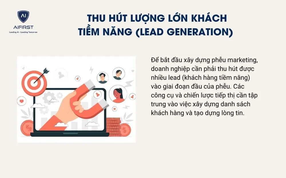 Thu hút lượng lớn khách tiềm năng (Lead Generation)