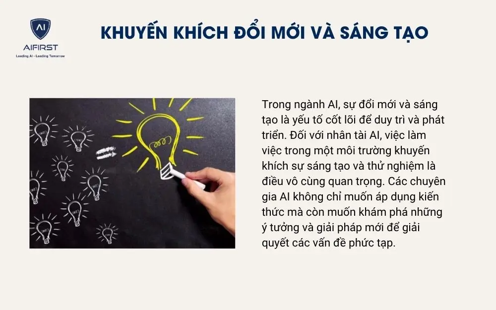 Khuyến khích đổi mới và sáng tạo