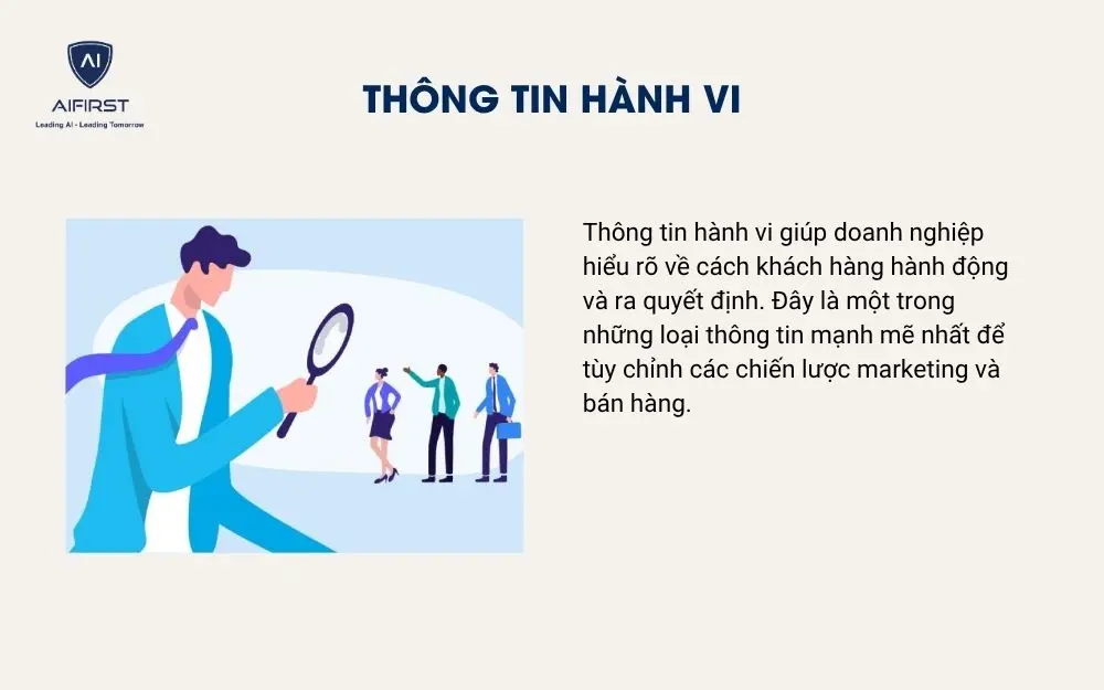 Thông tin hành vi